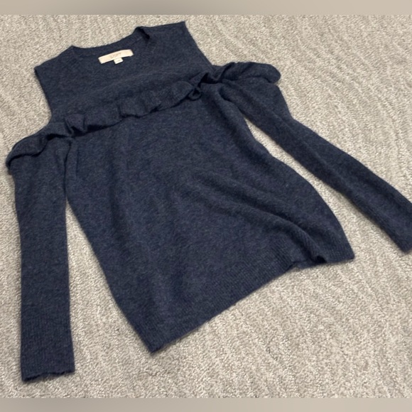 LOFT Sweaters - LOFT Navy Long Sleeve Top